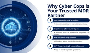 MDR as a Service Proactive Threat Detection & Response.pptx