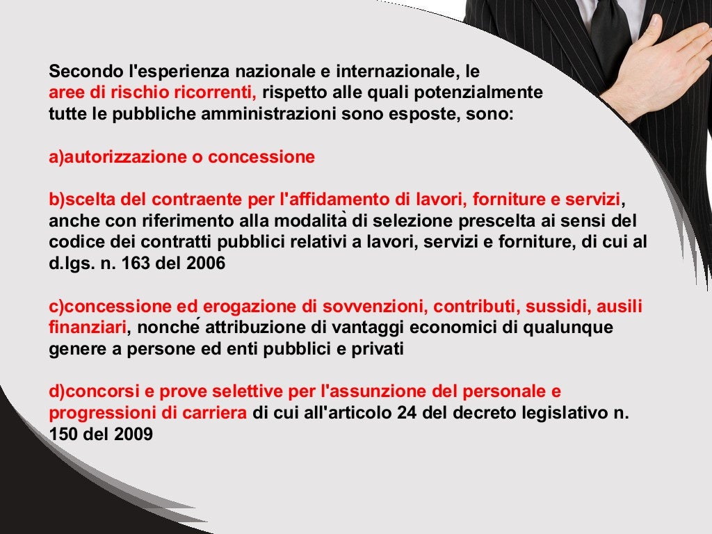 Anticorruzione e trasparenza tra prevenzione della