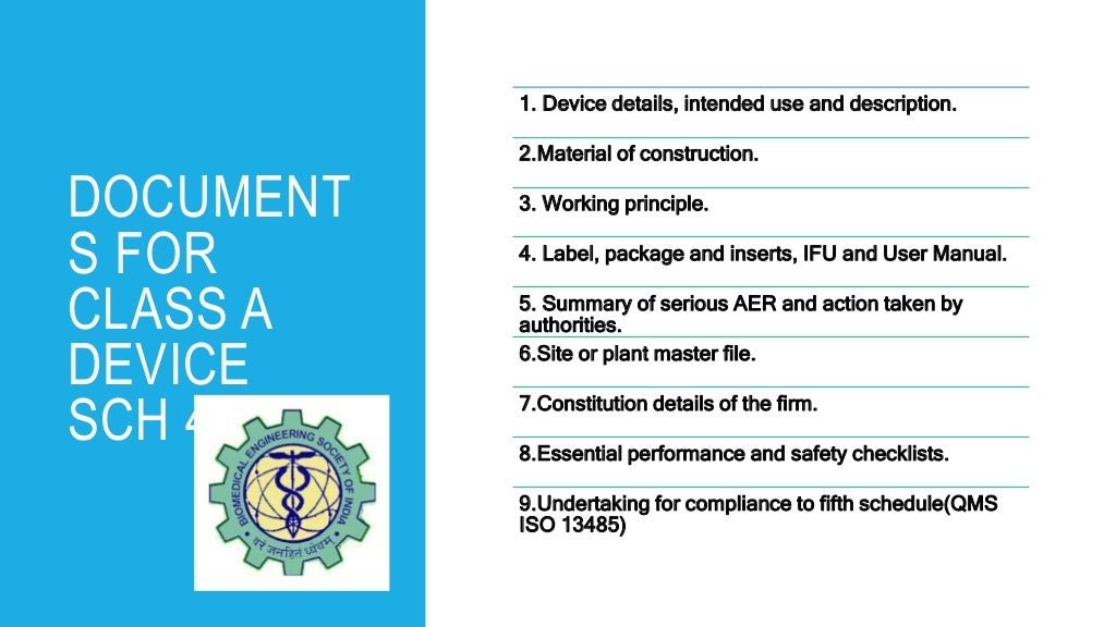Medical Devices Rules 2017 Implementation