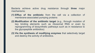 MDR Multi Drug Resistance Bacteria AntiMicrobial & Chemotherapeutics.pptx