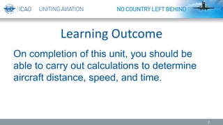 Air Navigation - Measuring Tracks and Distance | PPTX
