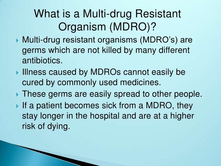Mdro pct &amp; non clinical final-January