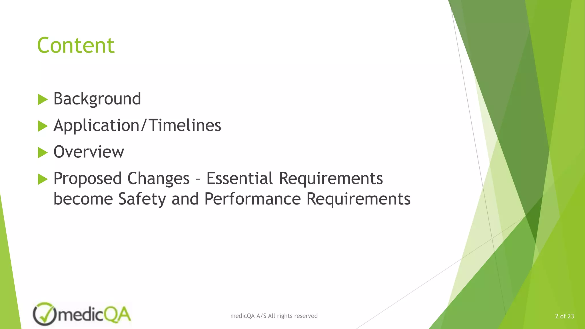 European MDR - Understanding Safety and Performance Requirements | PPT