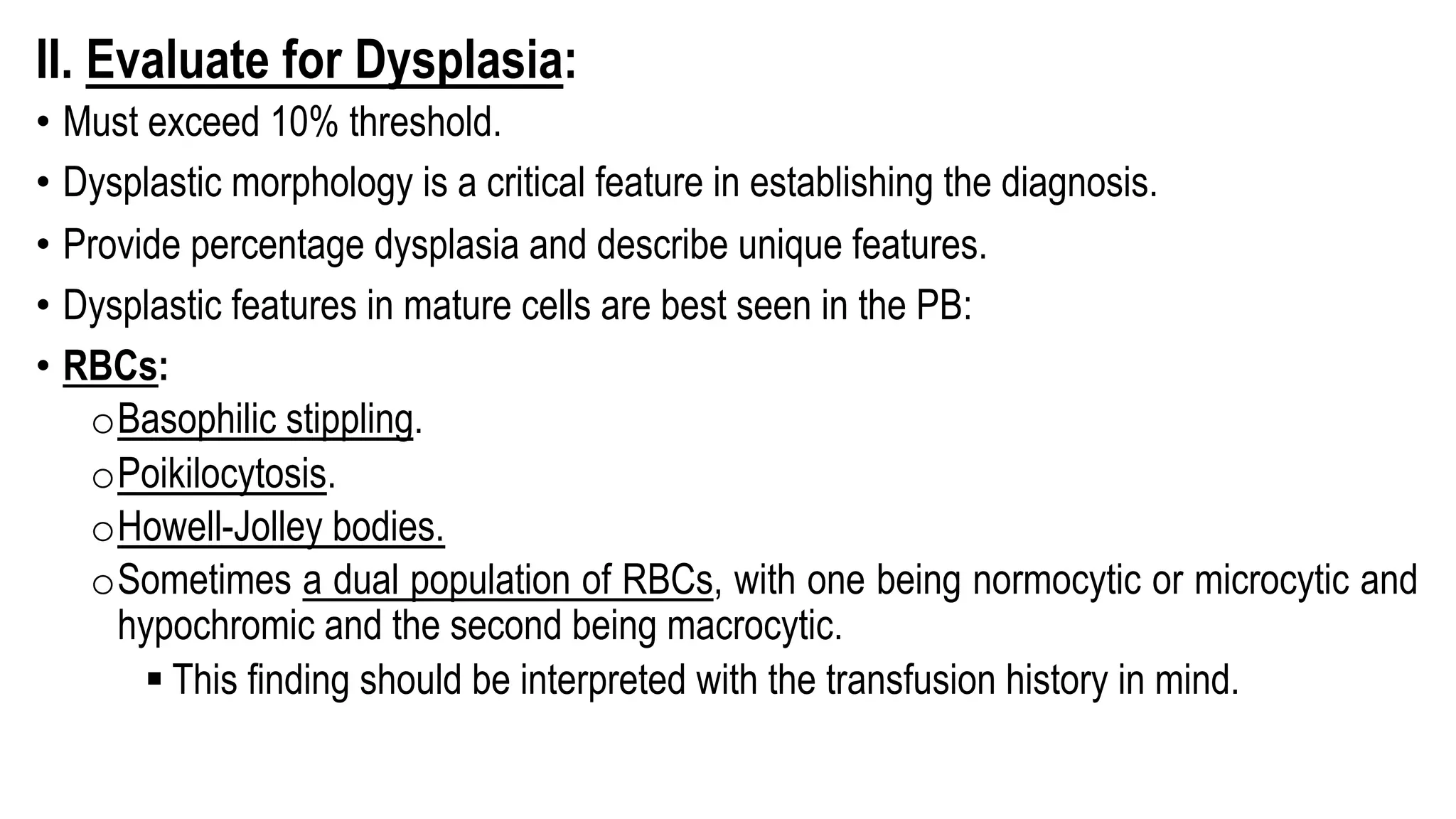 Myelodysplastic Syndromes (MDS) | PDF