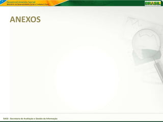 ANEXOS




SAGI - Secretaria de Avaliação e Gestão da Informação
 