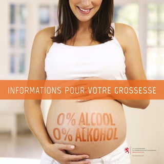 Informations pour votre grossesse
 
