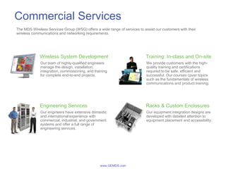 GE MDS Overview | PPT