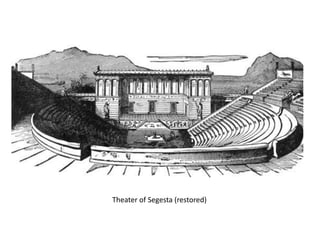 Theater of Segesta (restored)
 