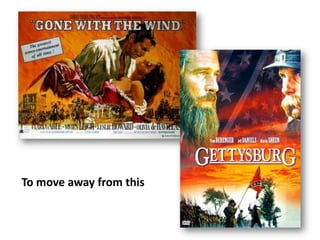 To move away from this
 