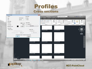MDT-PointCloud
Profiles
Cross sections
 