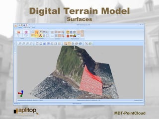 MDT-PointCloud
Digital Terrain Model
Surfaces
 