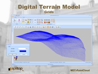 MDT-PointCloud
Digital Terrain Model
Grids
 