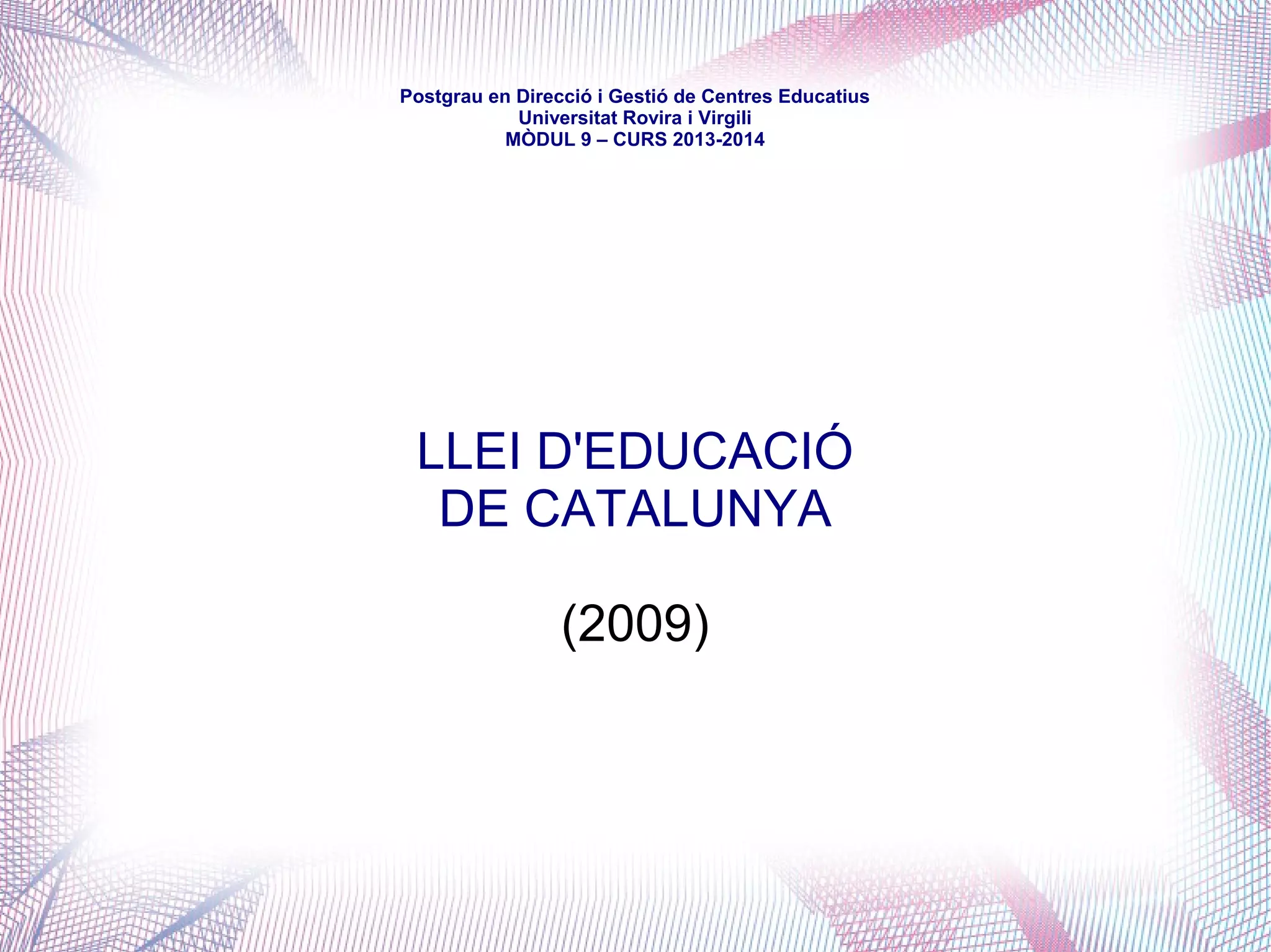 mòdul 9 – curs 2016-2017
Mesures concretes de corresponsabilitat dels Ajuntaments amb l'educació
que inclou (amb compromís pressupostari):
● Impuls i ampliació Oficines Municipals d'Educació i taules de planificació.
Import destinat: 4.177.683,19€
● Foment de Programes de Transició Escola-Treball. Imp.: 15.046.690,83€
● Impuls dels Plans Educatius d'Entorn. Imp.: 36.005.908,2€
● Convenis per a l'obertura dels centres a l'inici de setembre i finals de juny.
Imp.: 11.367.255,19€
● Convenis per a activitats extraescolars. Imp.: 5.004.949,71€
● Actualització per compensació del diferencial de l'IPC. Imp.: 2.500.000€
 