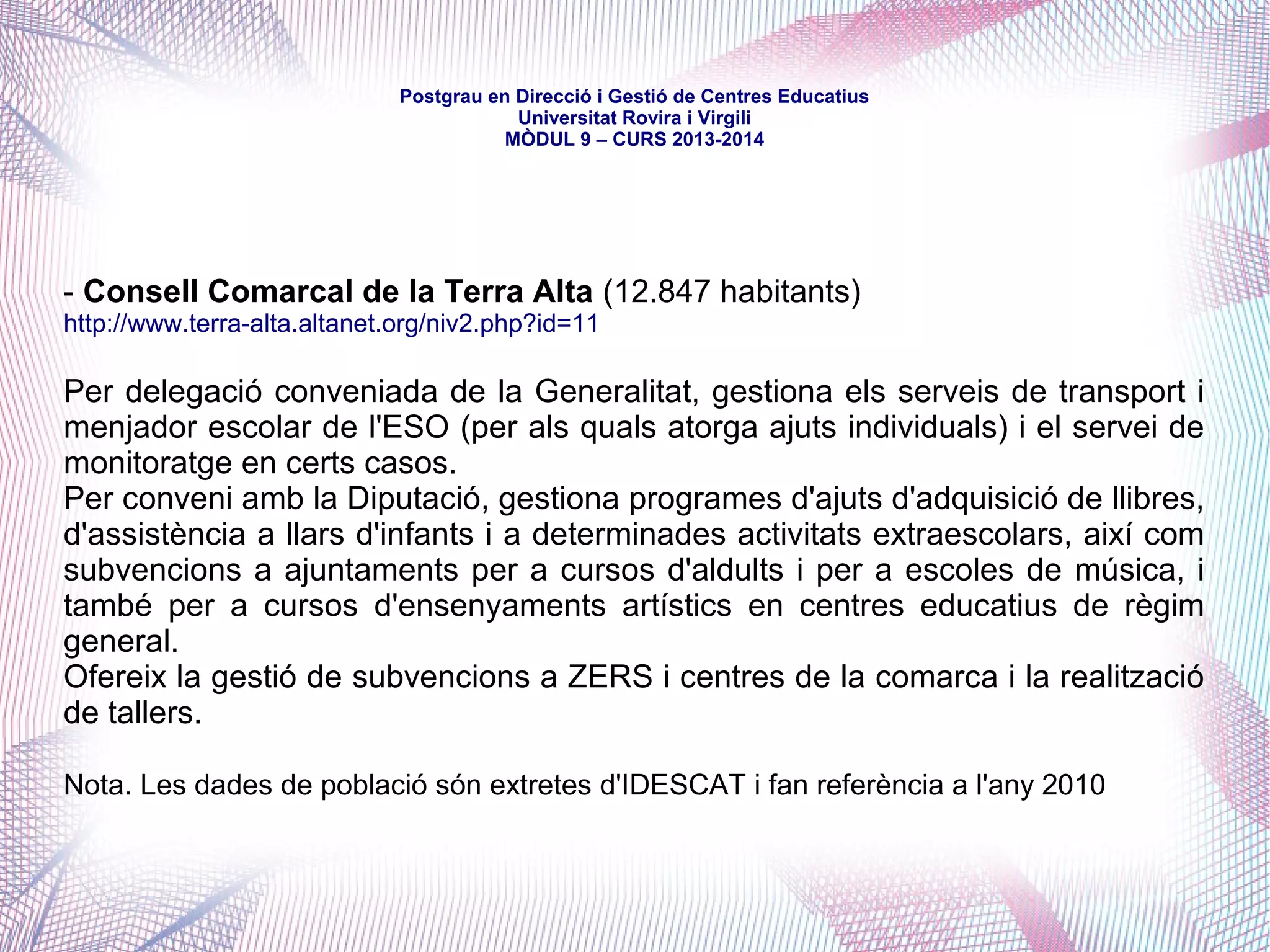 mòdul 9 – curs 2015-2016
ESTAT DE LA QÜESTIÓ
(2015)
 