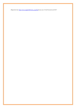 Disponível em: http://www.esqf.pt/bib/texto_arg.htmAcesso em: 15 de Fevereiro de 2017.
 