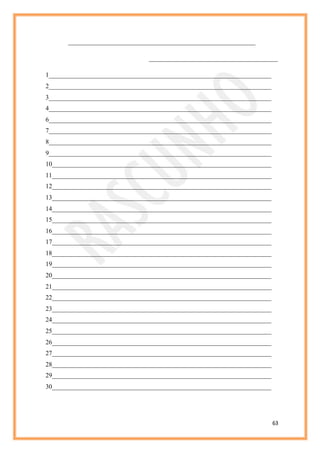 63
__________________________________________________________
________________________________________
1_____________________________________________________________________
2_____________________________________________________________________
3_____________________________________________________________________
4_____________________________________________________________________
6_____________________________________________________________________
7_____________________________________________________________________
8_____________________________________________________________________
9_____________________________________________________________________
10____________________________________________________________________
11____________________________________________________________________
12____________________________________________________________________
13____________________________________________________________________
14____________________________________________________________________
15____________________________________________________________________
16____________________________________________________________________
17____________________________________________________________________
18____________________________________________________________________
19____________________________________________________________________
20____________________________________________________________________
21____________________________________________________________________
22____________________________________________________________________
23____________________________________________________________________
24____________________________________________________________________
25____________________________________________________________________
26____________________________________________________________________
27____________________________________________________________________
28____________________________________________________________________
29____________________________________________________________________
30____________________________________________________________________
 