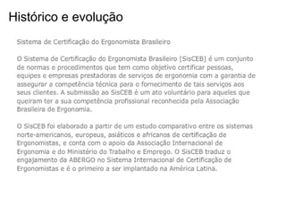Histórico e evolução
 