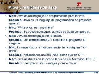 Módulo 01 Introducción a la Tecnología Java | PPT