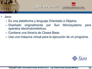Módulo 01 Introducción a la Tecnología Java | PPT
