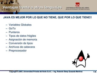 Módulo 01 Introducción a la Tecnología Java | PPT