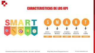CARACTERISTICAS DE LOS KPI
 