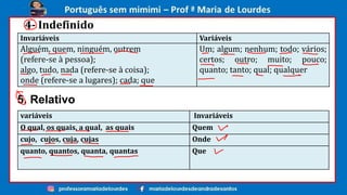 MÓDULO 03 - TEORIA - PRONOME - EMPREGO, FORMA DE TRATMENTO E COLOCAÇÃO ...