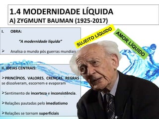 SOCIOLOGIA: CONSTRUÇÃO DA MODERNIDADE | PPT