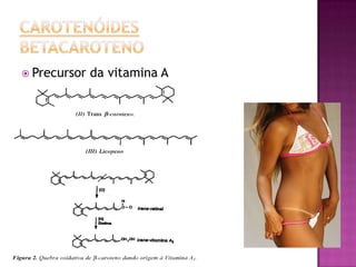  Precursor da vitamina A
 