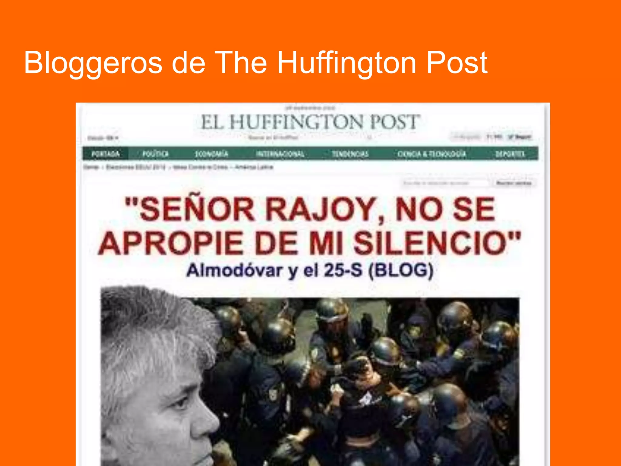 Bloggeros de The Huffington Post
 