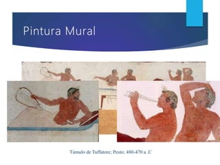 Túmulo de Tuffatore; Pesto; 480-470 a .C
 
