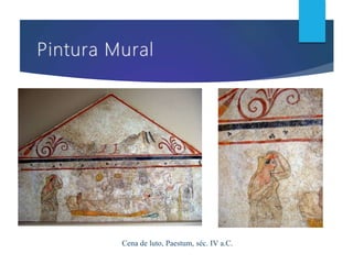 Cena de luto, Paestum, séc. IV a.C.
 