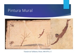 Túmulo de Tuffatore; Pesto; 480-470 a .C
 