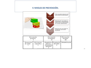 V. NIVELES DE PREVENCIÓN.
68
 