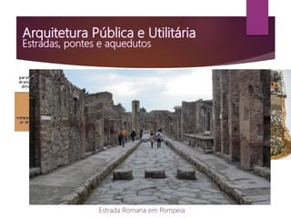 Estrada Romana em Pompeia
 