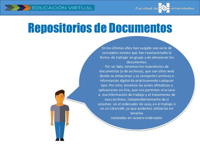 Resultado de imagen de Herramientas colaborativas, repositorios de documentos