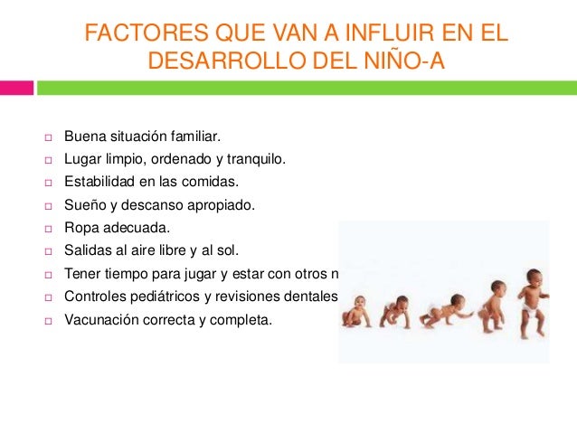CRECIMIENTO Y DESARROLLO INFANTIL