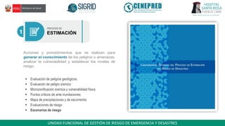 MODULO 2 GESTION PROSPECTIVA DEL RIESGO DE DESASTRES EN EL SECTOR SALUD ...