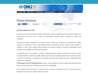 Guerra Fria e ONU