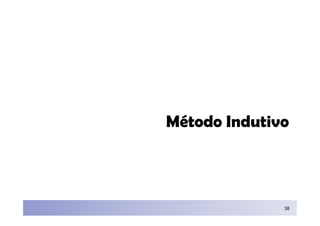 Método Indutivo



              38
 