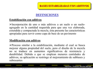 MÓDULO 7: MATERIALES PARA BASE Y SUBBASE - FERNANDO SÁNCHEZ SABOGAL | PDF