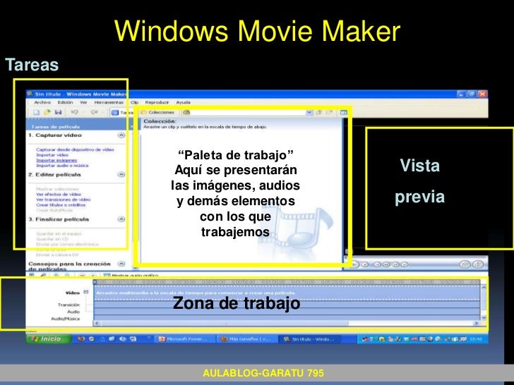 crear creditos movie maker