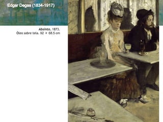 Absinto, 1873.
Óleo sobre tela. 92 × 68.5 cm

 