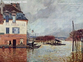 Inundação em Port Mary, 1876.
Óleo sobre tela.
60 cm x 81 cm

 