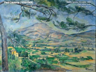 Monte Sainte-Victoire, 1887
Óleo sobre tela.
67 × 92 cm

 