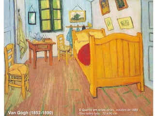 Van Gogh (1853-1890)

O Quarto em Arles, Arles, outubro de 1888
Óleo sobre tela. 70 x 90 cm

 