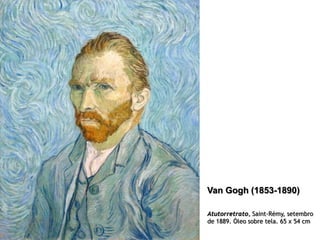 Van Gogh (1853-1890)
Atutorretrato, Saint-Rémy, setembro
de 1889. Óleo sobre tela. 65 x 54 cm

 