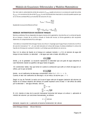 Módulo de ecuaciones diferenciales y modelos matemáticov.1.0