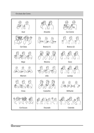  
114
MARLENE CARDOSO 
 
Os sinais das Cores:
 