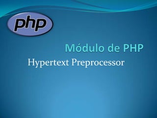 Hypertext Preprocessor

 