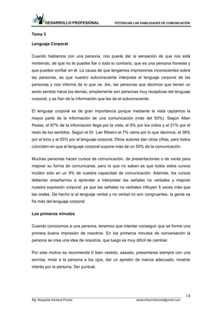 Módulo Desarrollo Habilidades Comunicativas